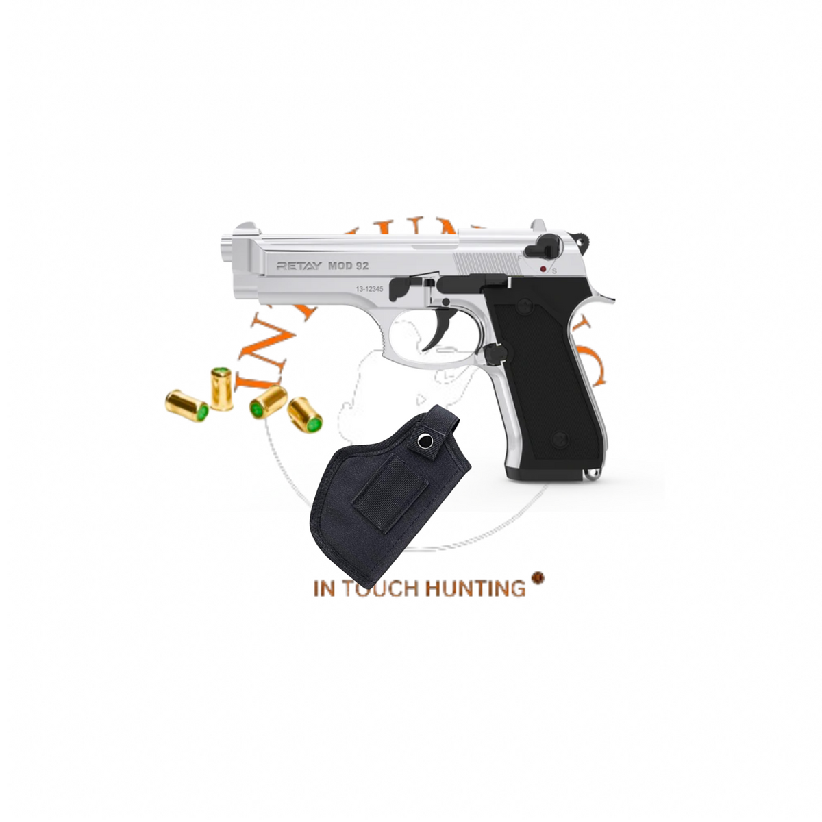 Retay Mod 92 Combo (Blank Gun + Ammo + Holster)