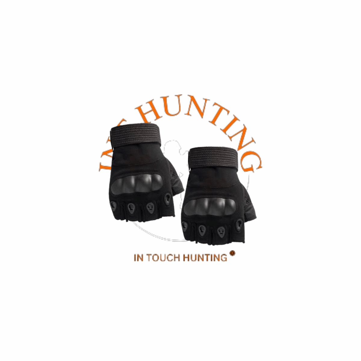 Tactical Half Cut Glove (Plastic Knuckle)